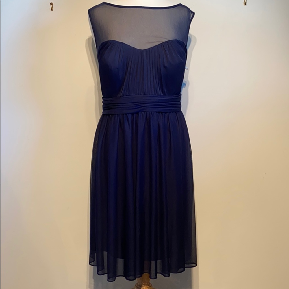Bridesmaid Knee Length Party Dress
